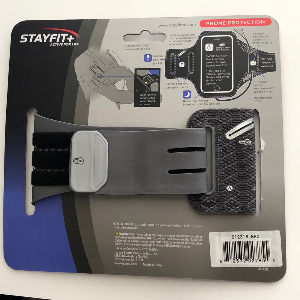 StayFIT Arm Wallet - Picture 2 of 4